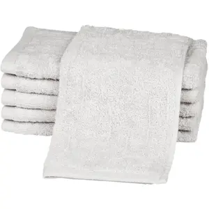 Гостевое полотенце Премиум 100% хлопок Ross, серебряный