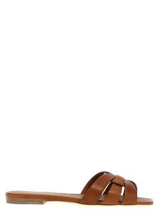 Мюли 'Tribute Nu Pieds' SAINT LAURENT, коричневый