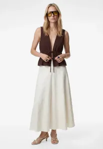 Юбка а-силуэта с цветочным принтом Koton, Beige