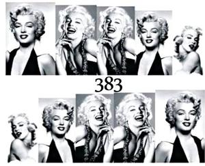 Водные наклейки для ногтей - №383, inna