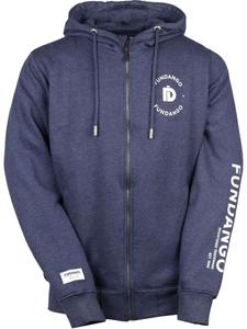 FUNDANGO Мужской свитер с капюшоном West Point - синий