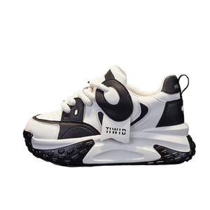 Кроссовки женские толстые низкие The Mystery Of Glamour, хаки