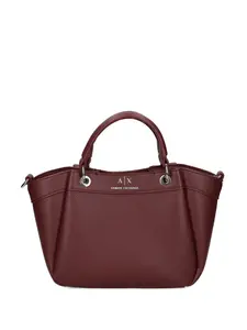 Маленькая сумка-тоут с логотипом Armani Exchange, красный