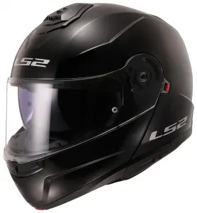 Шлем LS2 Strobe II Solid LS2 Helmets, глянцевый черный