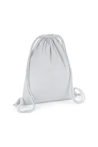 Спортивная сумка из органического хлопка премиум-класса Westford Mill, серый