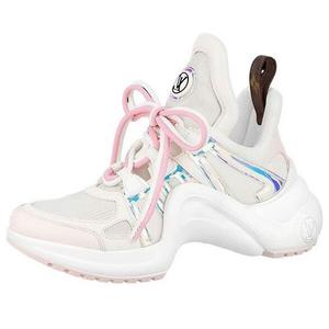 Кроссовки lv archlight sneakers 'white pink' Louis Vuitton, белый