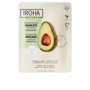 Маска для лица Mascarilla facial tisú hidratante con aguacate Iroha nature, 1 шт