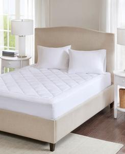 Водонепроницаемый наматрасник serenity с глубокими карманами, размер twin. Madison Park, White