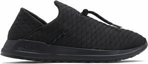 Лоферы Columbia Wildone Moc для мужчин с амортизирующей стелькой, гибкой подошвой и легкой промежуточной подошвой, Black/Graphite