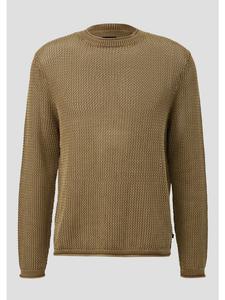 вязаный свитер в цвете 8482_песчаник QS