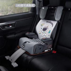 Детское автокресло Deerking для детей от 3 до 12 лет с высотной подушкой для детей постарше, для использования в автомобиле (Aerospace Home) без установки, бесступенчатая подножка + откидывание на 180 градусов Cybex