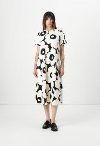 Платье Marimekko PISTEINEN , Off White/Black/Off-White