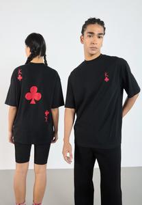 Футболка с принтом UNISEX YOURTURN by Zalando, черный