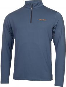 Мужской свитер Calvin Klein Harlem с молнией 1/4 Technical CK, Engine Blue