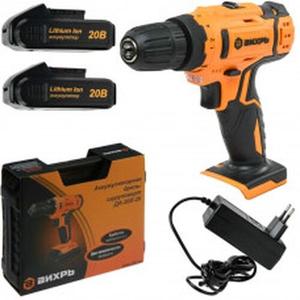 Дрель-шуруповерт Вихрь ДА-20Л-2К