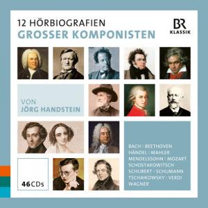 CD диск Bach, J.S. / Mendelssohn / Munich Radio Orchestra: 12 Hoerbiografien Grosser Komponisten Von Joerg