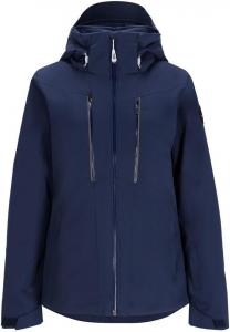 Женская горнолыжная куртка Obermeyer Glade, водонепроницаемая, дышащая, растягивается в 4 стороны, плотность 20 000 мм, утеплитель Primaloft, Midnight Navy