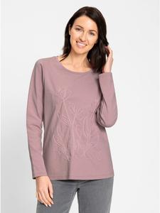 Рубашка с круглым вырезом цвета гортензии WITT WEIDEN