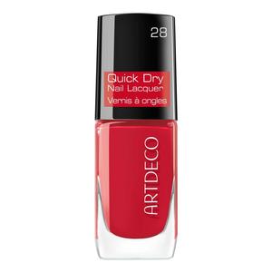 Лак для ногтей quick dry nail lacquer Artdeco, cranberry syrup, объем 10 мл