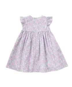 Платье Liberty (Leontyne Dream) из ткани Tana Lawn с цветочным принтом и сборками (размеры 90-140 см)