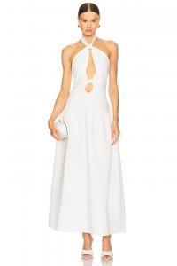 Leona макси-платье 4Th & Reckless, off white