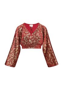 Блузка IZIA Blouse, темно-красный