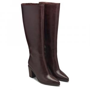 Высокий сапог до колена Bella Xoxo, темно-коричневый