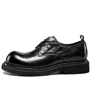 YEARCON Мужские повседневные туфли с низким верхом, черные