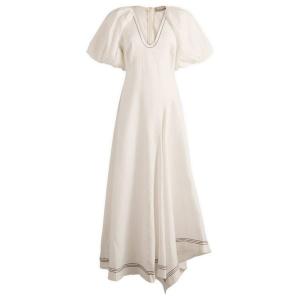 Платье миди «Магнолия» Alémais, белый