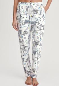 Пижамные брюки Calida Pyjama bottoms, Star White/White