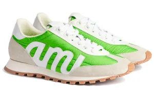 AMIPARIS Nylon Textured Low top спортивные повседневные кроссовки Unisex Green White Gray