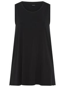 Laura Scott Длинный топ черного цвета