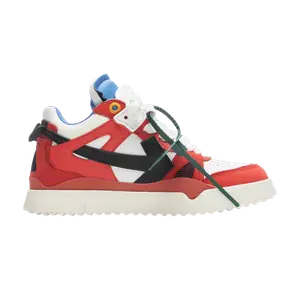 Кроссовки Off-White New Mid Sponge 'Red Black Blue', красный