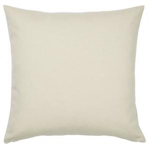 Чехол на подушку, светло-серо-бежевый, для улицы/дома, 50х50 см IKEA Hjärterö