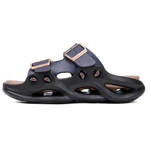 CHAOPAISHA Скользоустойчивые износостойкие шлепанцы унисекс Black 2501, цвет Black 2501