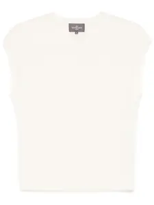 Топ с рукавами кап Bompard, бежевый