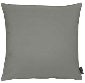 Наволочка Apelt серый, 49/49 см