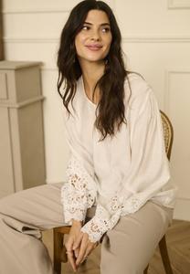 Блуза Cream CRTINA BLOUSE, Snow White/White