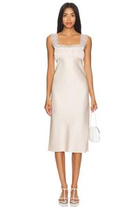 Платье миди лорна Majorelle, красный