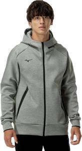 Спортивная толстовка Mizuno Training Wear Stretch с капюшоном, унисекс, размер 32MCC050, зеленый