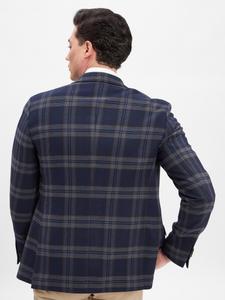 Пиджак стандартного кроя bugatti, marine blue