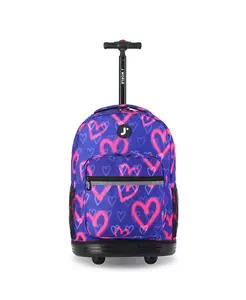 Детский рюкзак на колесиках Sunrise 18" J World, синий