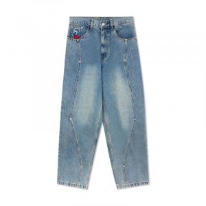 Джинсы унисекс MIND ERROR, синий