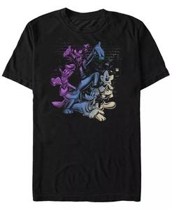 Мужская футболка с коротким рукавом «Микки и друзья» Fifth Sun, черный