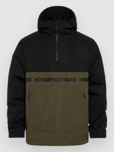 Анорак Horsefeathers Gordie Anorak, black/olive night