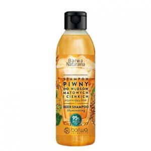 Barwa Натуральный пивной шампунь для тусклых и тонких волос 300мл, New2