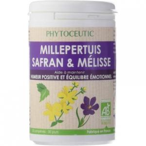 Таблетница зверобой с шафраном на 60 таблеток Laboratoires Phytoceutic