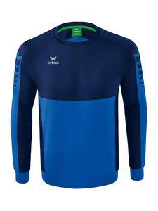 Спортивная толстовка ERIMA, темно-синий/темно-синий