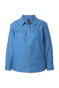 Ulla Popken Рубашка в синем дениме