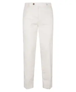 Брюки чинос из льняного хлопка Myths, белый